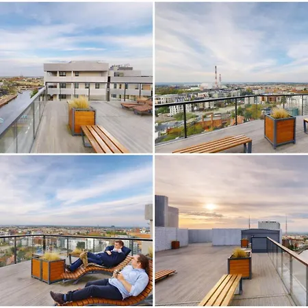 Sikorskiego Panorama Two Bedroom * Вроцлав